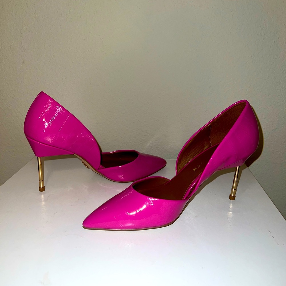Kurt Geiger Womens Pink D’Orsays Heels Pumps Shoes  EUR 38